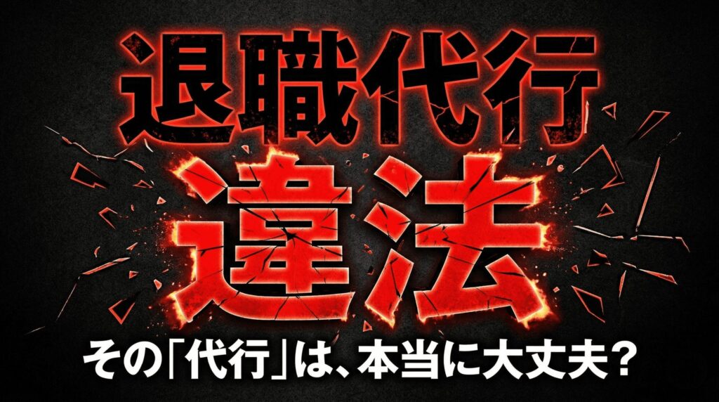 退職代行の非弁行為とは？弁護士法72条の基準と安全な業者の選び方