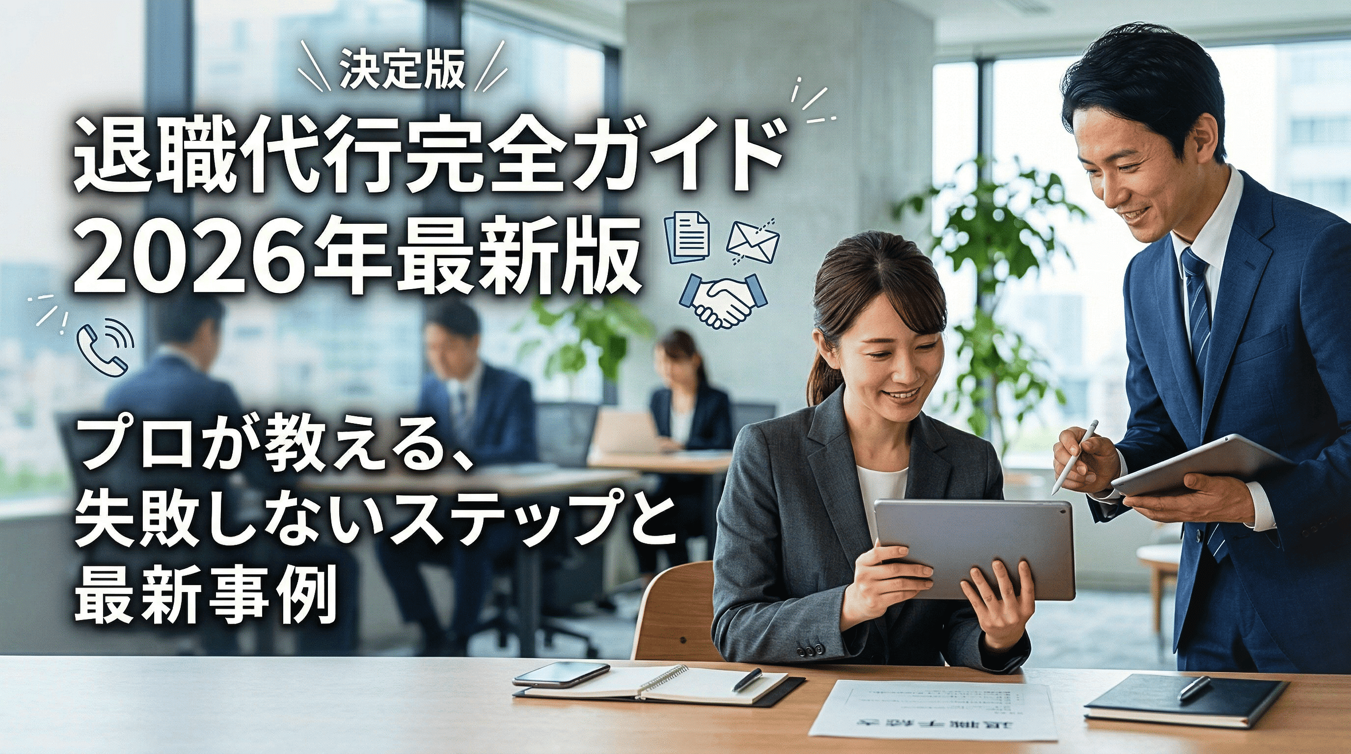 退職代行とは？仕組み・費用相場・選び方を完全ガイド【2026年最新】