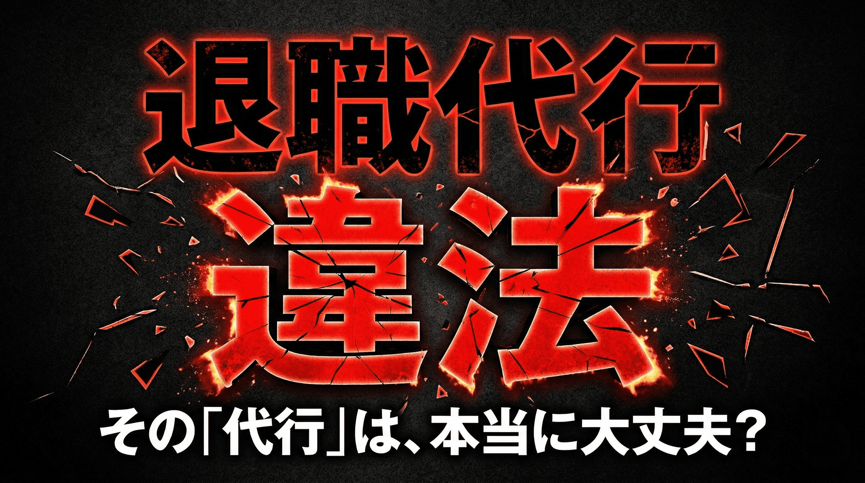 退職代行の非弁行為とは？弁護士法72条の基準と安全な業者の選び方
