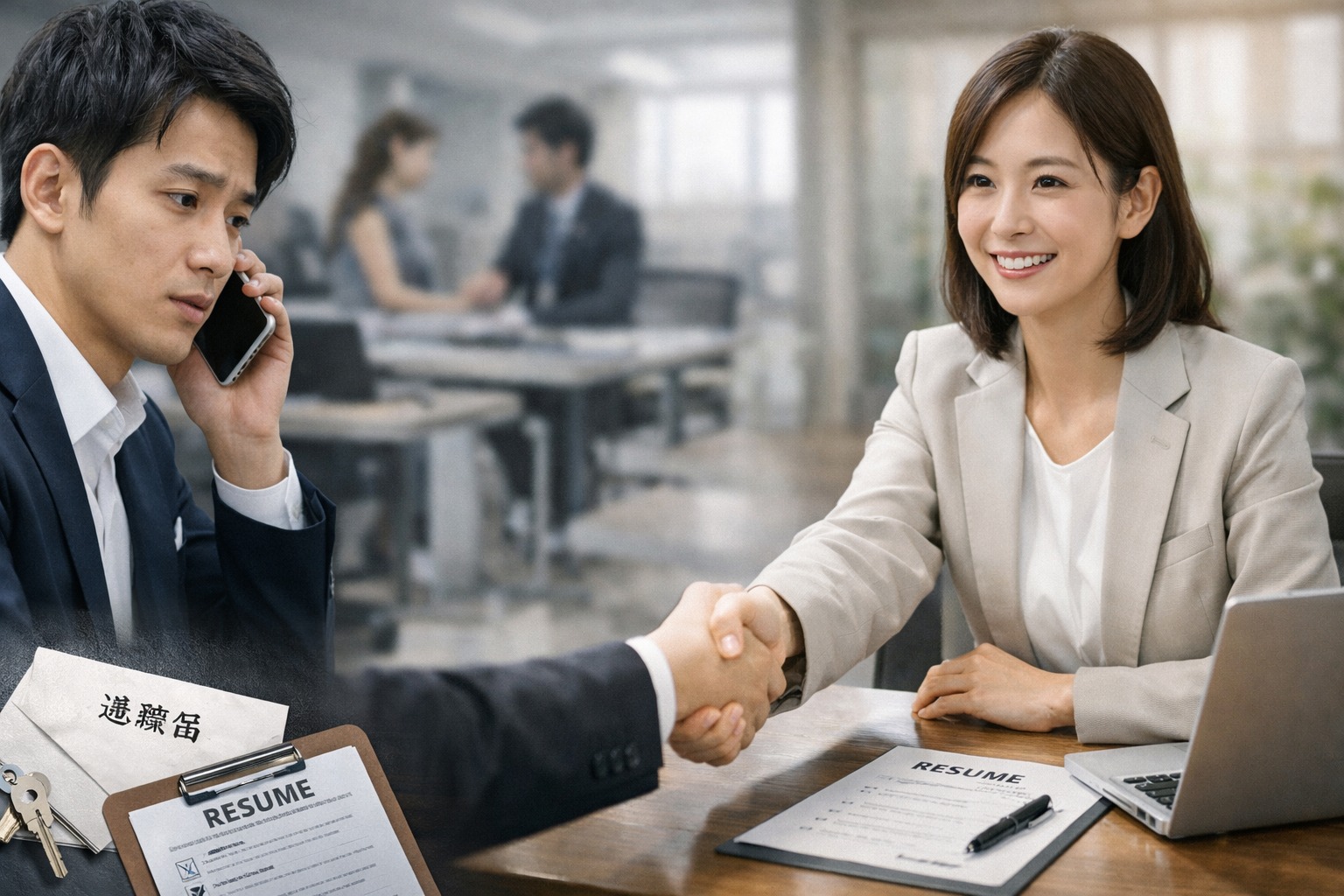 退職代行を使うと転職で不利になる？バレない理由と転職成功のコツを解説