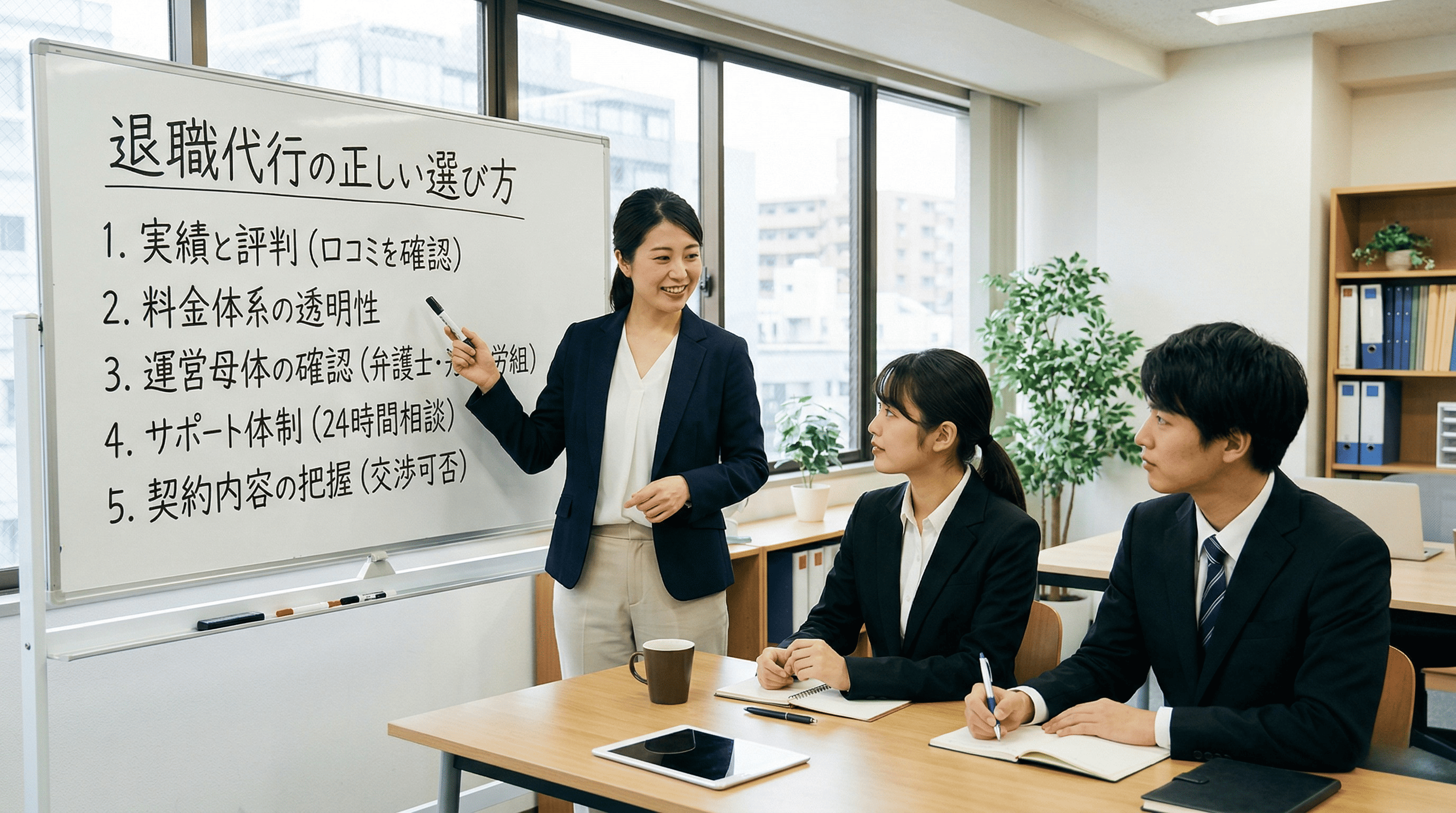 退職代行の選び方7つのポイント｜失敗しない業者選びの判断基準を徹底解説